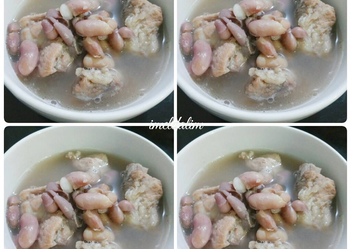 Soup Iga Babi Kacang Merah