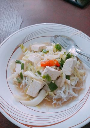 Foto resep Mie Shirataki Cah Jamur Tahu Putih #dietketo #lowcalories