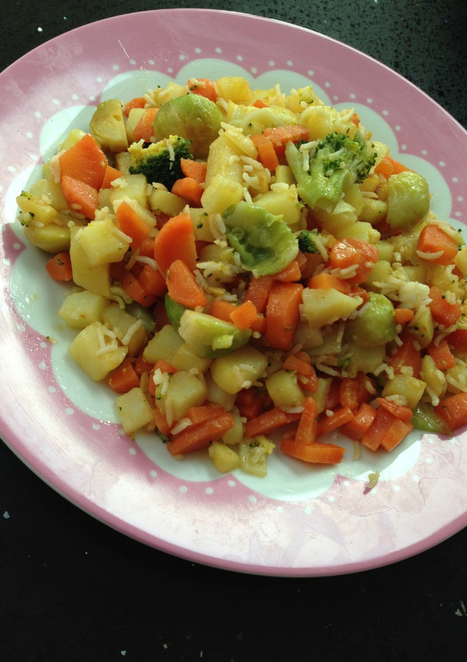 Una foto de Salteado vegetal 🥕🥔 🍽