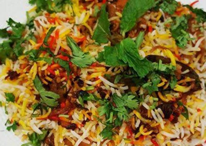 Recipe of Perfect Chicken tikka biryani