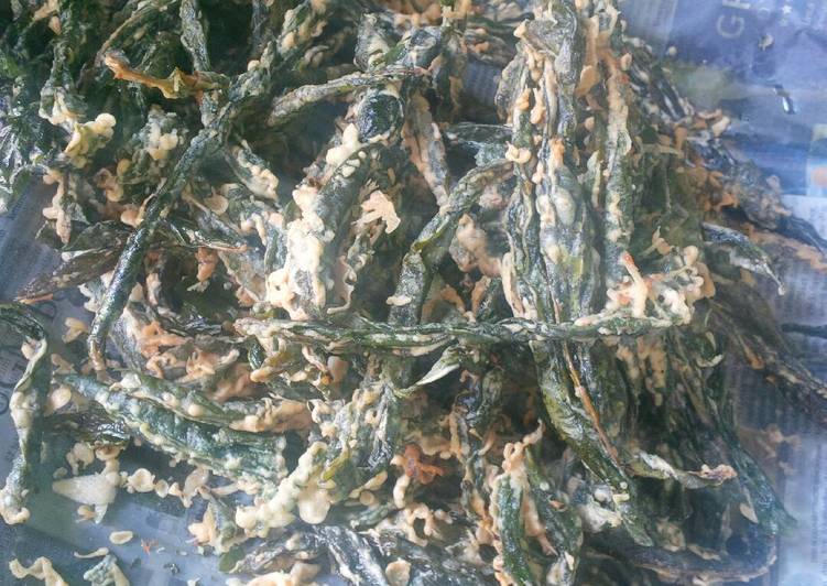 Bumbu Belut goreng dari Daun Singkong | Langkah Membuat Belut goreng dari Daun Singkong Yang Enak Dan Mudah