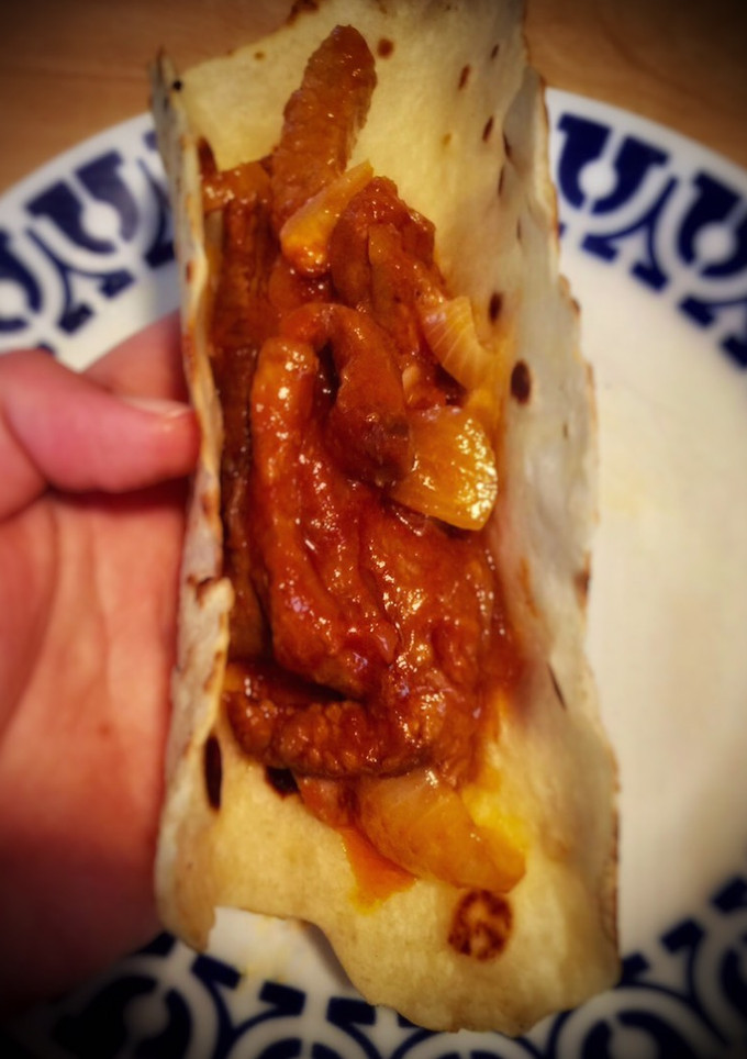 Una foto de Fajitas caseras de ternera