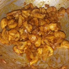 A picture of Mushroom fry.