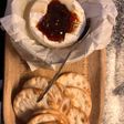 Queso camembert al microondas