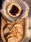 Queso camembert al microondas