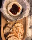 Queso camembert al microondas