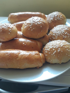 Foto resep Roti burger bun mini&Hot dog(Soft roll)