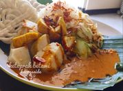 Gambar ketoprak jualan