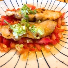 A picture of Pan-Fried Cod Fish with Soya Sauce and Butter.