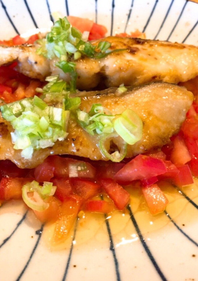 A picture of Pan-Fried Cod Fish with Soya Sauce and Butter.