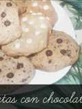 Galletas de CHOCOLATE y MANÍ son (blandas) "COOKIES AMERICANAS"