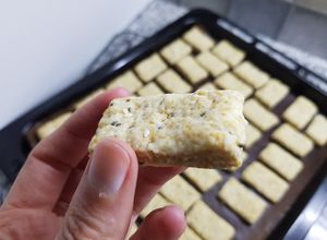 Una foto de Galletitas saladas súper exprés