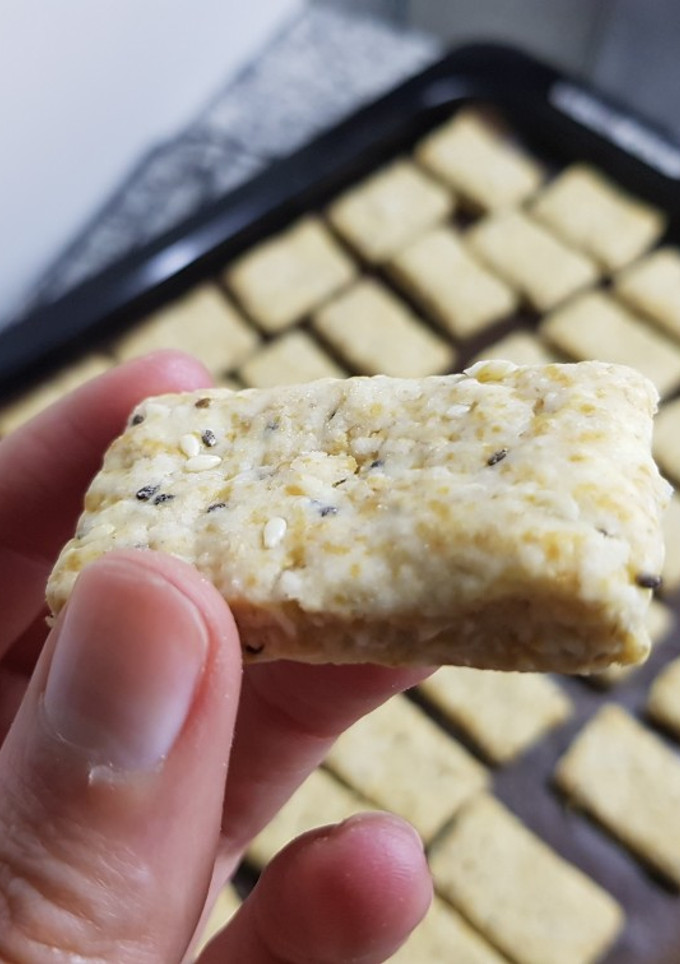 Una foto de Galletitas saladas súper exprés