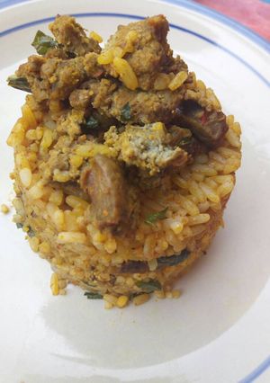 A picture of Okpehe rice.