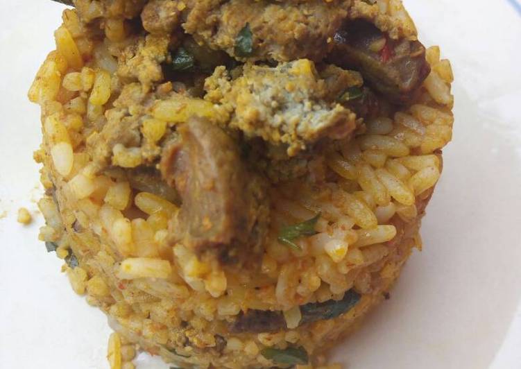 Recipe of Any-night-of-the-week Okpehe rice