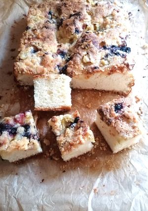 Zdjęcie przepisu Drożdżowe ciasto maślane.