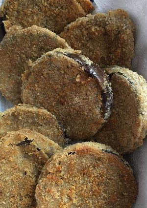Una foto de MILANESAS DE BERENJENA
