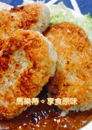 日式料理 [肉末玉米可樂餅] 的食譜成品照片