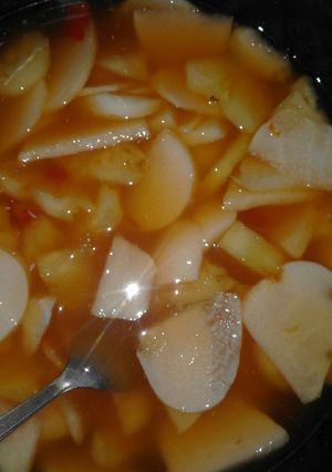 Foto resep Asinan nanas + bengkuang