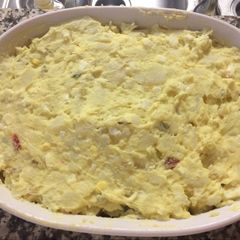 A picture of Grandma’s Southern Potato Salad.
