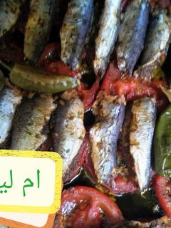 صورة لوصفة سمك السردين في الفرن