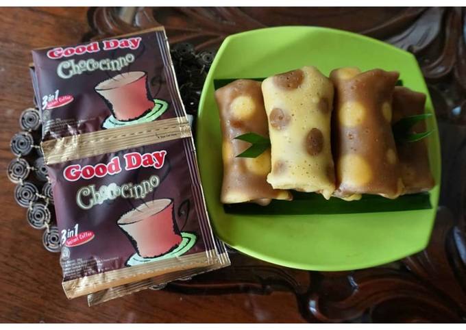 Crepes Banana Good Day Chococinno Roll