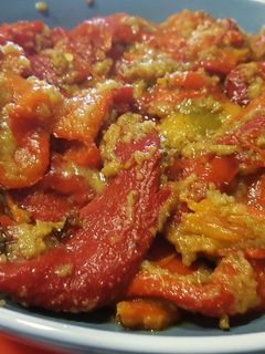 Foto di Peperoni gratinati al forno