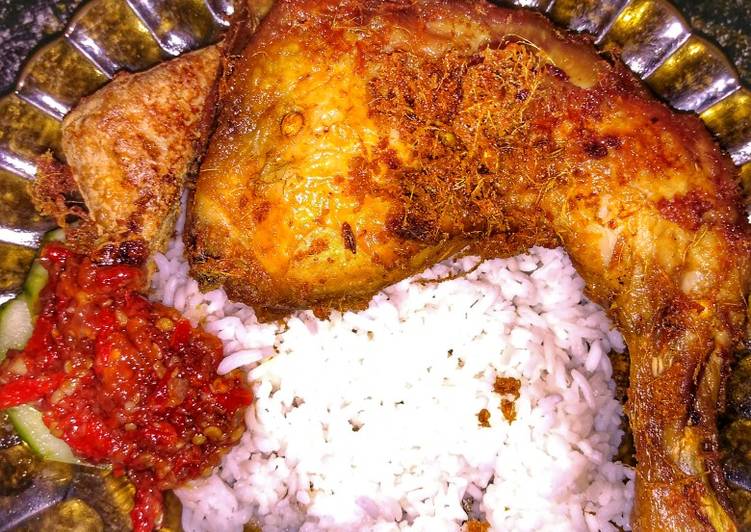 Resep Nasi Ayam Penyet Enak Banget Cooking Pic