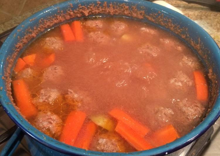 Easiest Way to Prepare Homemade Albondiga soup