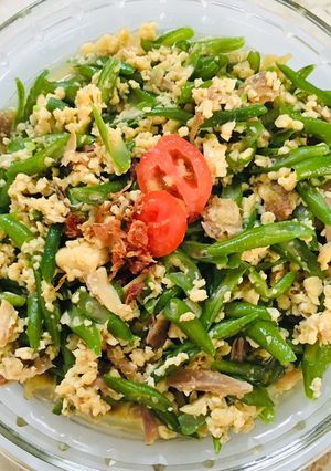 Foto resep 🐔 Orak Arik Buncis Tofu Ayam