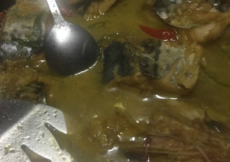 Pindang tengiri  asam manis pedas ala BMI korea