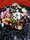 Waffles dulces