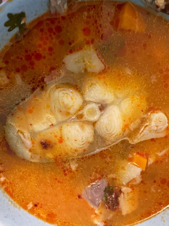 Una foto de Caldo de pescado