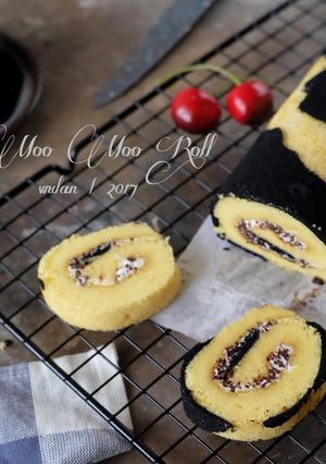 Foto resep Moo Moo Roll cake Kawe