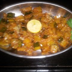 A picture of Sweet and sour pumpkin.