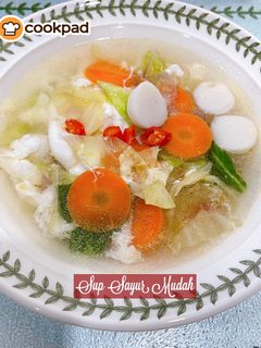 Gambar 👩🍳Sup Sayur Mudah