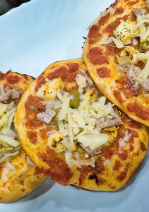 صورة لوصفة ميني بيتزا 🍕🤩