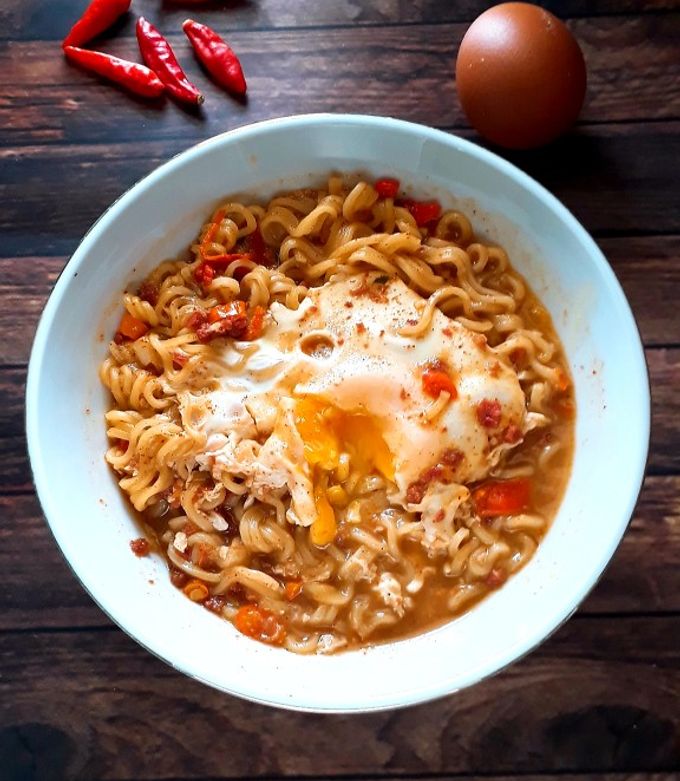 Foto resep Mie Kuah Kornet