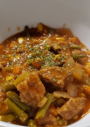 A picture of My Beef Stew.