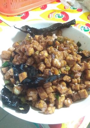 Foto resep Tempe kecap pedas