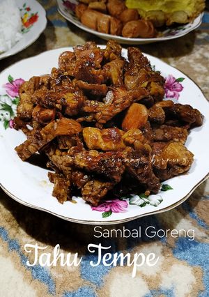 Foto resep Sambel Goreng Tahu Tempe