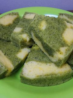 Foto resep Bolu Kukus Bayam-Lemon