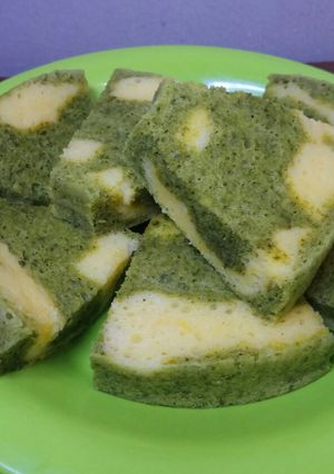 Foto resep Bolu Kukus Bayam-Lemon