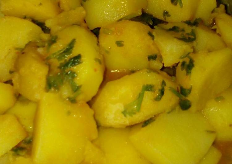 Simple Way to Make Any-night-of-the-week Turmeric potatoes