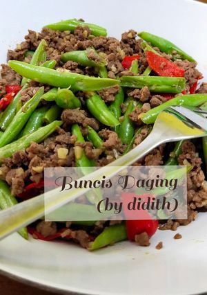 Foto resep Buncis Daging Sapi