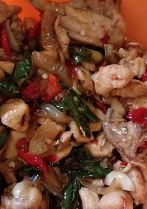 Foto resep Tumis ayam ala szechuan