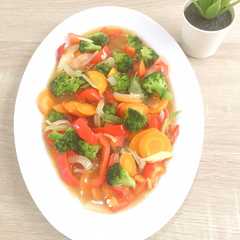 รูปของ Brokoli Cah Paprika