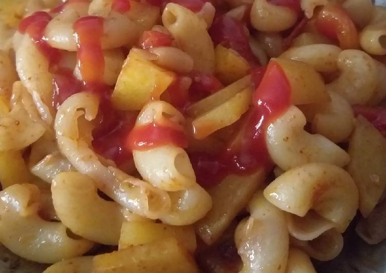 How to Prepare Quick Spicy macaroni