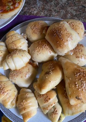 صورة لوصفة معجنات زعتر وجبنه