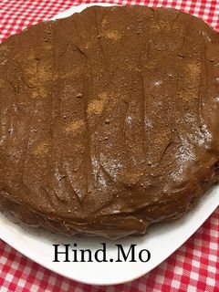 A picture of Eggless Chocolate Cake.